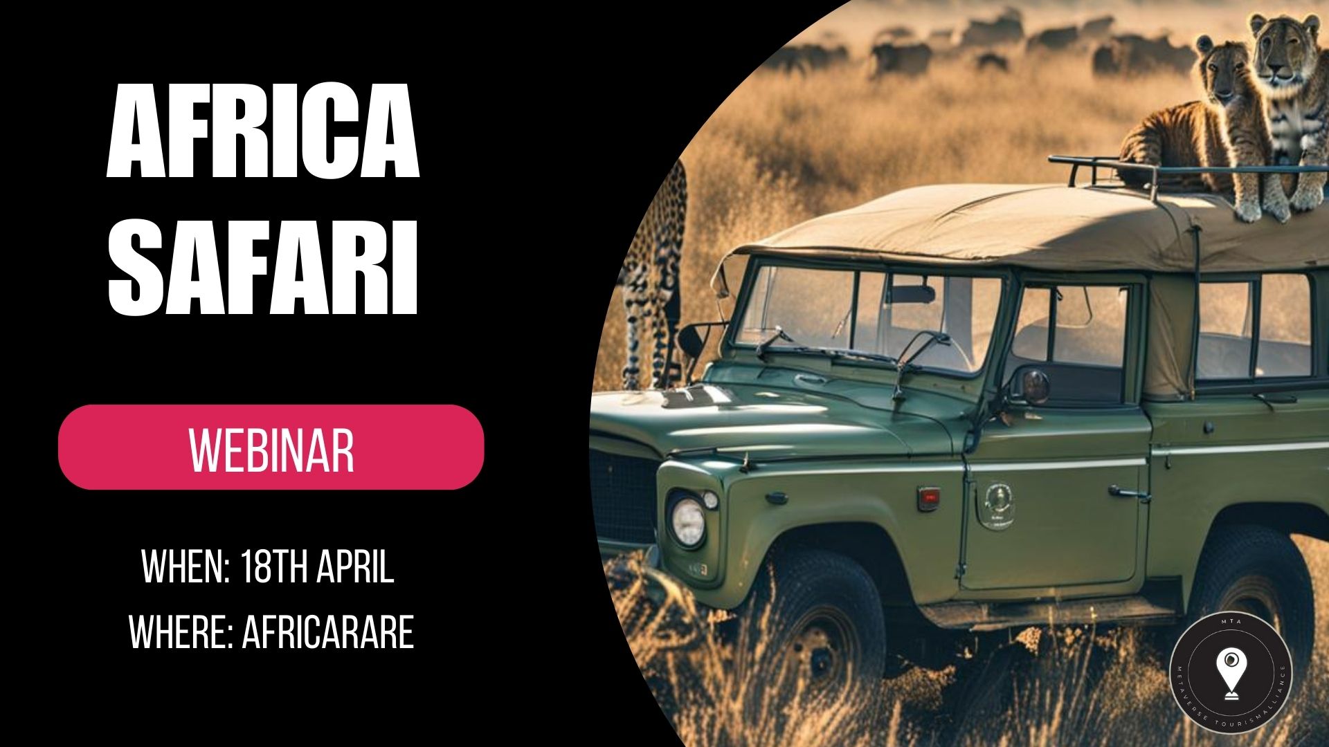 Explore Africa Safari Webinar April 18